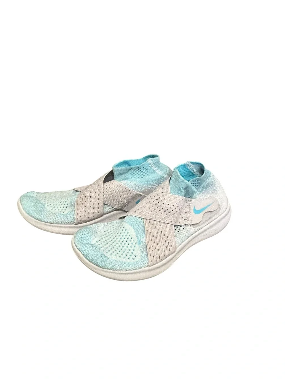Nike Free RN Motion Flyknit 2017 Glacier Blue - Size 6 - Picture 4 of 8